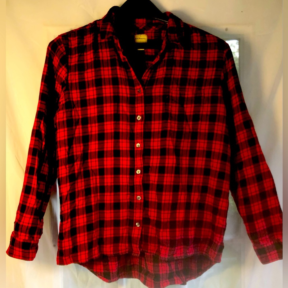 GH Bass & Co Flannel Shirt Size XL